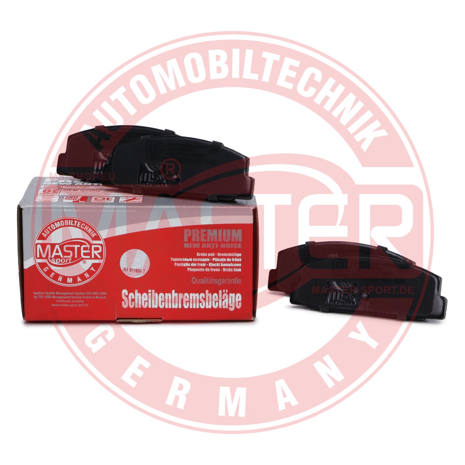 Placute frana MASTERSPORT GERMANY 13046058042N-SET-MS